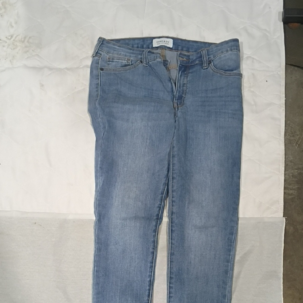 Crown & Ivy Light Blue Skinny Jeans